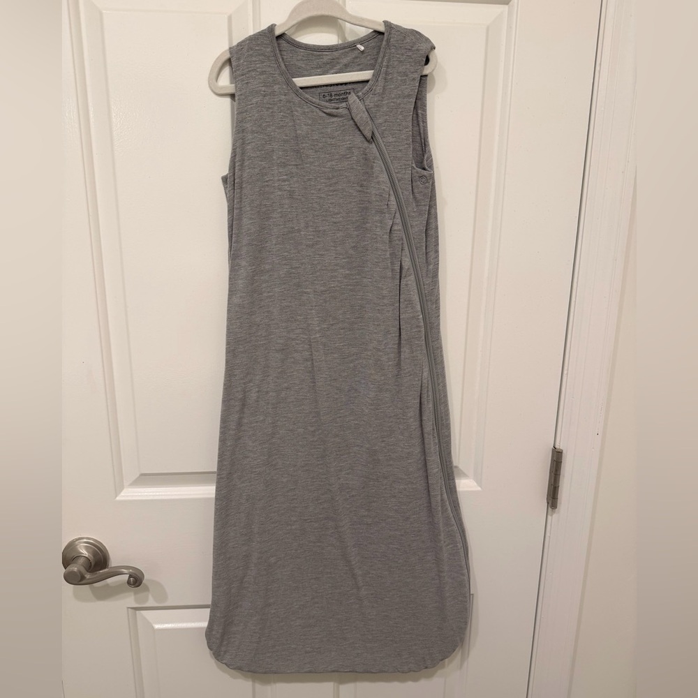 Little Sleepies Heather Gray Lightweight Sleepsack 6-18m